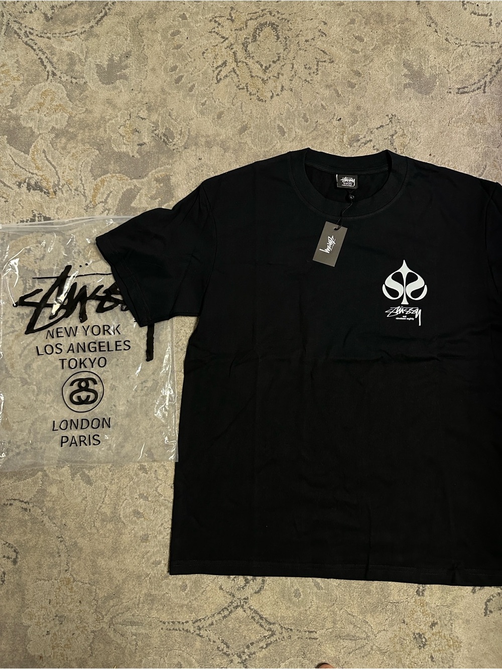 BRAND NEW STUSSY ACE TEE